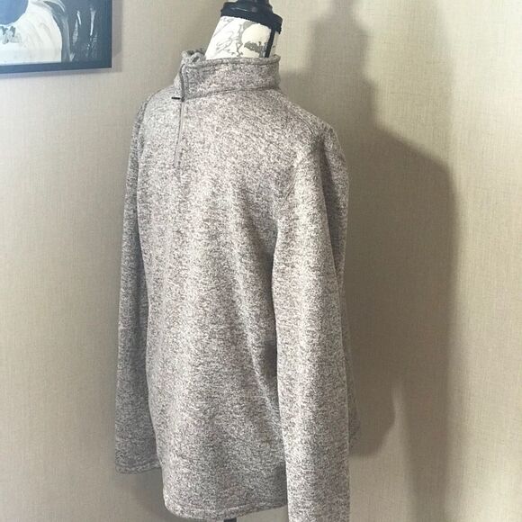 Faded glory men’s brown size medium high neck - Picture 7 of 14